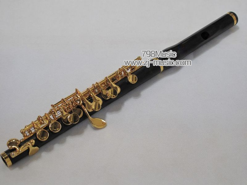 Grenadilla Piccolo-Gold Plated Keys-798-WP-BG